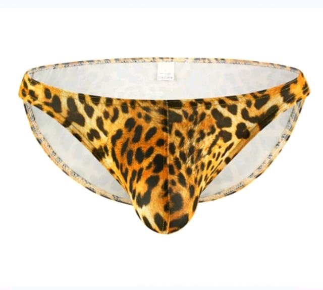 سروال داخلي طباعة الفهد للرجال