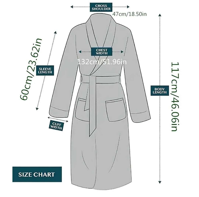 روب حمام من صوف المرجانp2