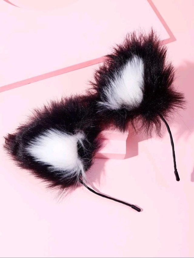 طوق شعر زي تنكري نمط القط