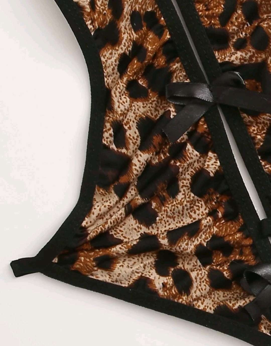 لانجري نسائي النمر طقم4