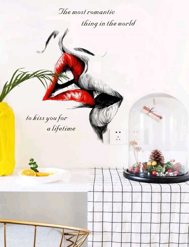 لواصق حائط جرافيك شعارp5