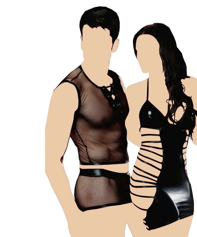 طقم لانجري رجالي ونسائي