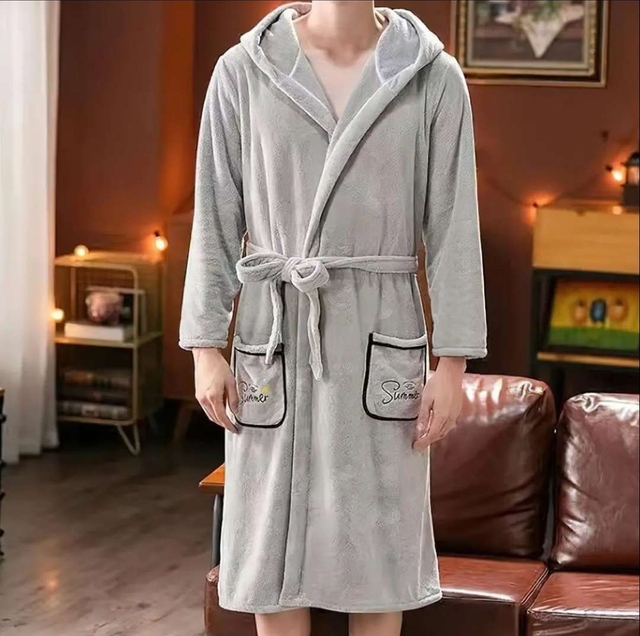 روب حمام من صوف المرجانp1