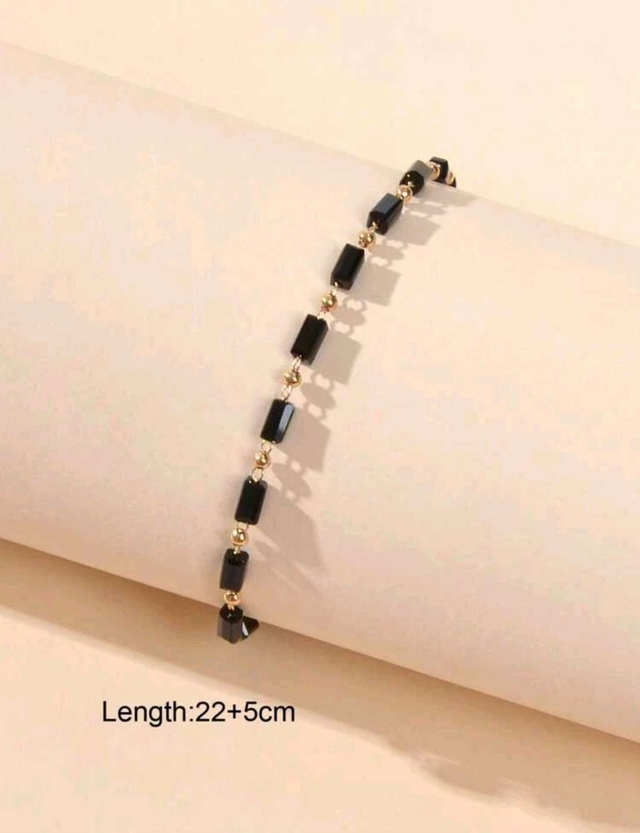 خلخال مزين بكرة دائرية3