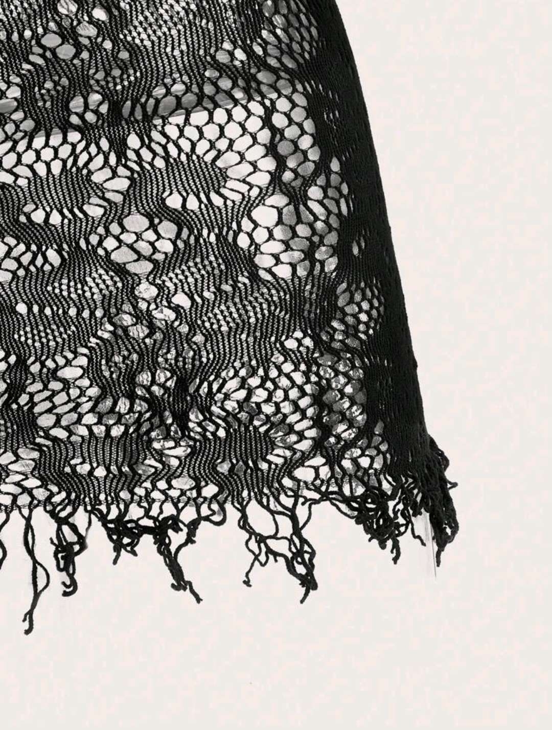 فستان برسن دانتيل اسود3