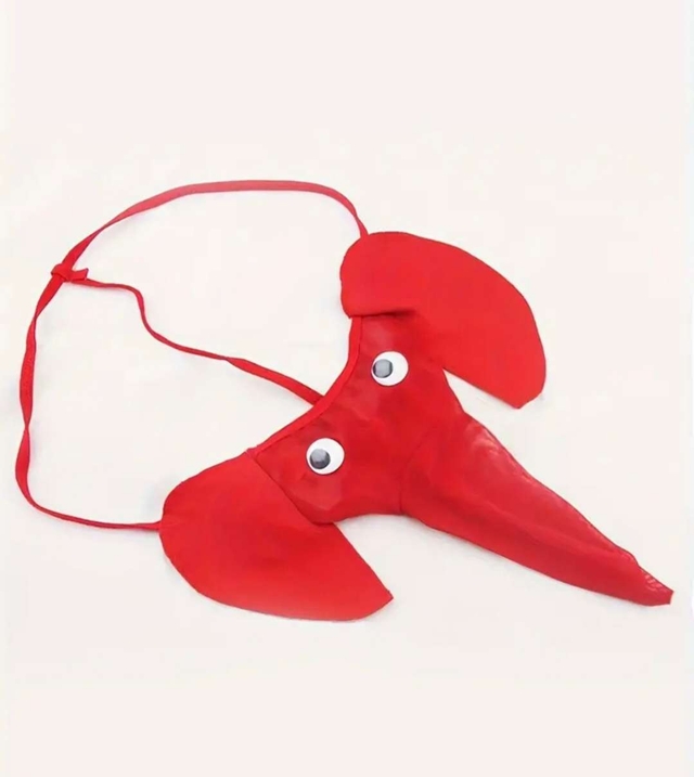 قطعة ملابس تنكري رجالي احمر4