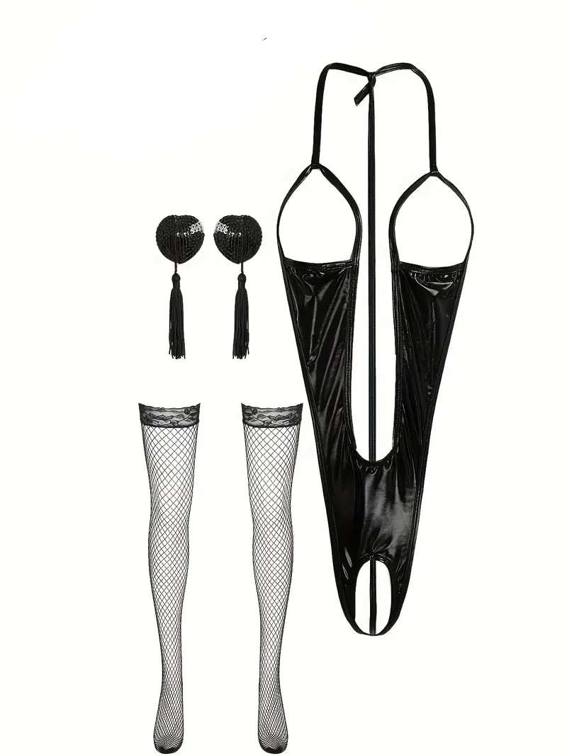 لانجري تنكري جلد مثير لانجري تنكري جلد مثير