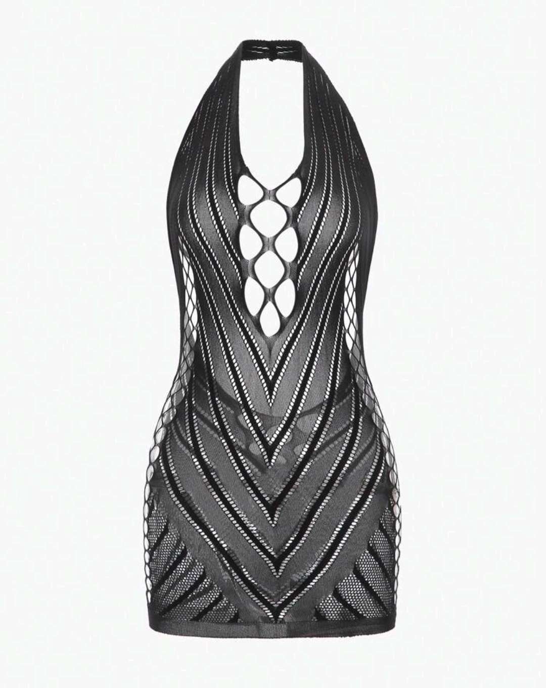 فستان برسن قص مجوف بدون منطن فستان برسن قص مجوف بدون منطن