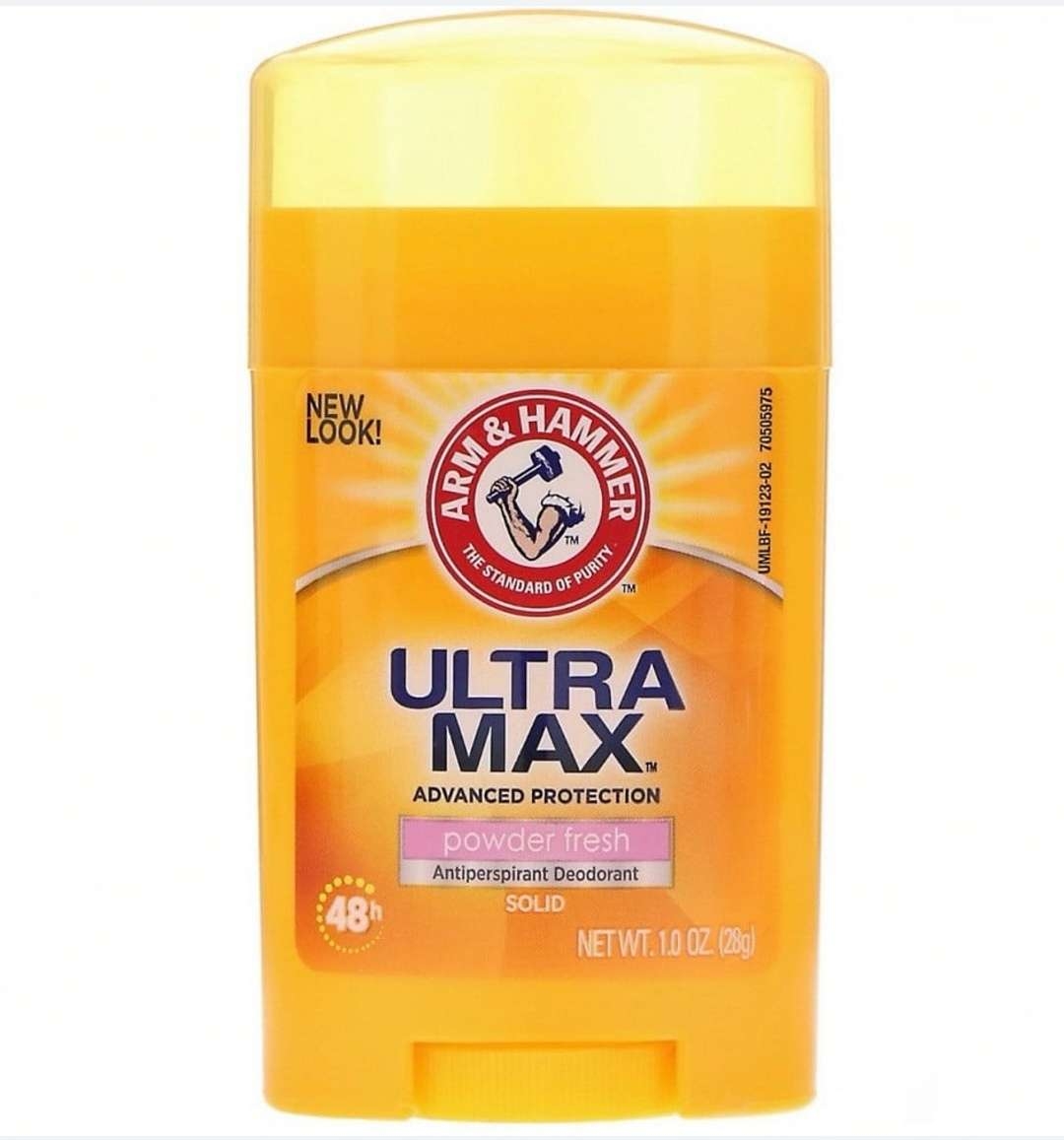 مزيل العرق برائحة البودرة ألترا ماكس من أرم أند هامر28g1 مزيل العرق برائحة البودرة ألترا ماكس من أرم أند هامر28g1